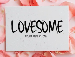 Lovesome font