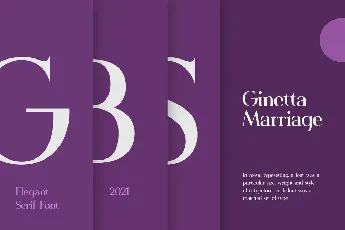 Gimetta Marriage font