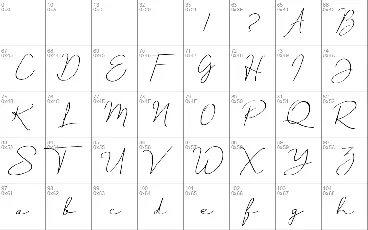 Just Signature font