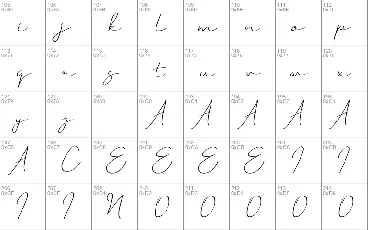 Just Signature font