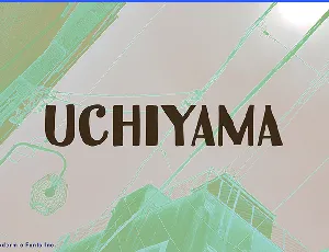 Uchiyama font