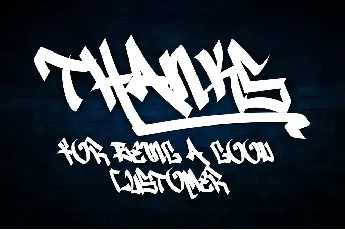 Helvair Graffiti font