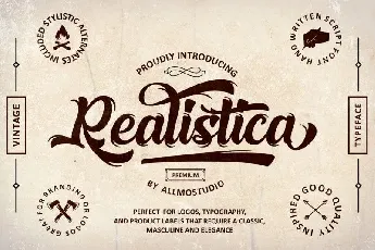 Realistica Script font