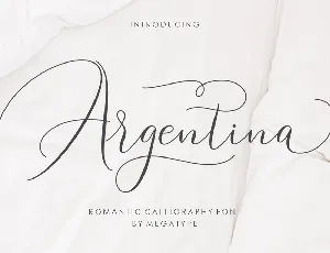 Argentina Script font