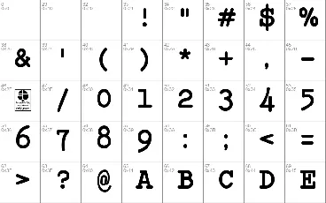 Typo Writer font