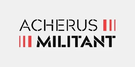 Acherus Militant Sans Serif Demo font