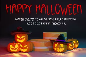 Magic Halloween Display font