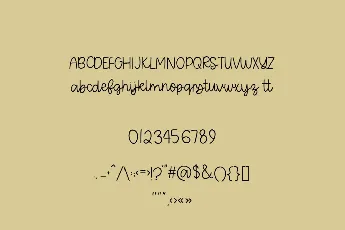 Quirky Sweet font