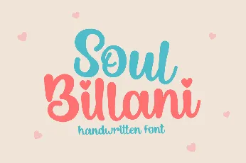 Soul Billani font