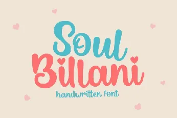 Soul Billani font