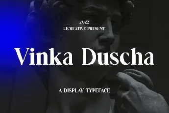 Vinka Duscha font