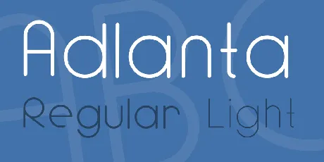 Adlanta font