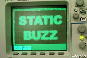 Static Buzz font