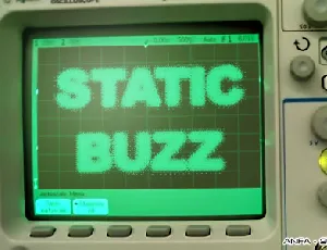 Static Buzz font