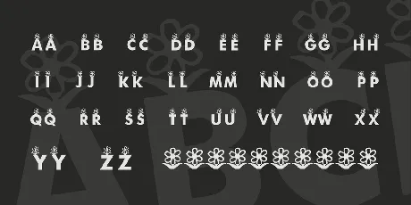 KR First Bloom font