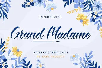 Grand Madame font