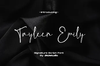 Tayleen Emily font