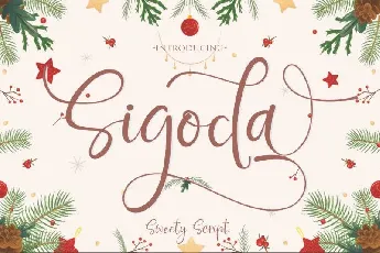 Sigoda font