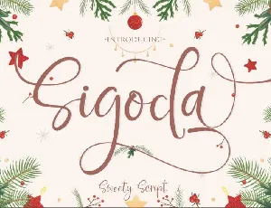 Sigoda font