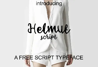 Helmut Script Free font