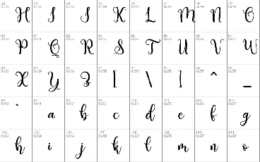 Hello Bucin font