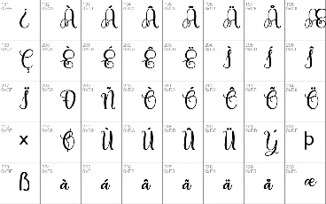 Hello Bucin font