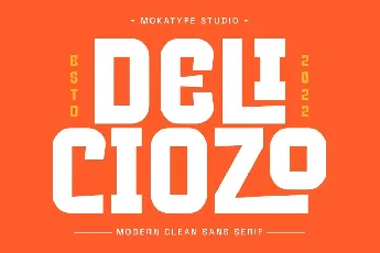 DELICIOZO font