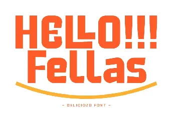 DELICIOZO font