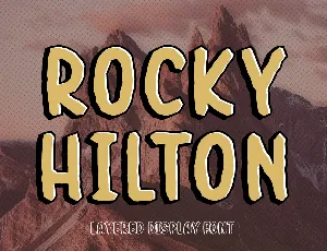 Rocky Hilton font