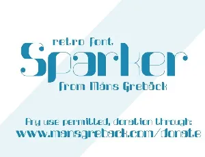 Sparker font