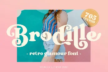 Brodille font