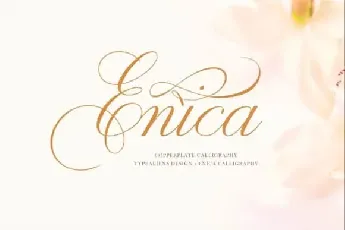 Enica Calligraphy font