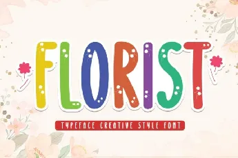 Florist Display font