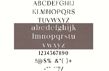 Chia Bianville font