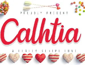 Calhtia font