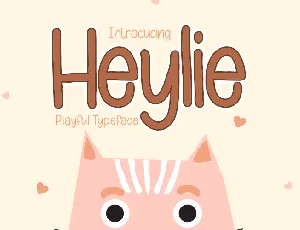 Heylie font