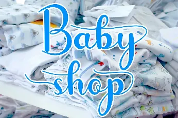 Baby Shop font