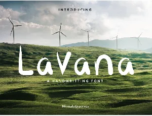 Lavana font