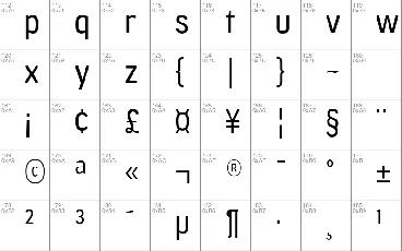 Jesaya font