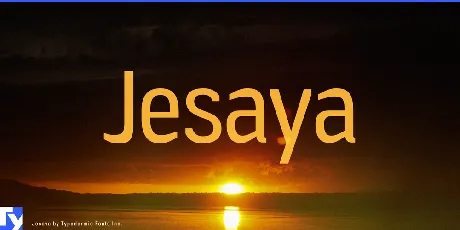 Jesaya font