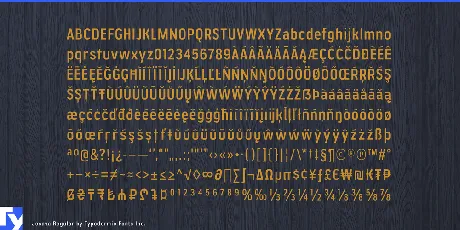 Jesaya font