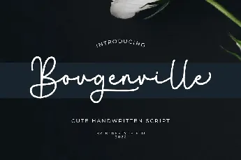 Bougenville Typeface font