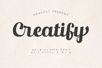 Creatify font