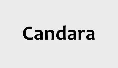 Candara font