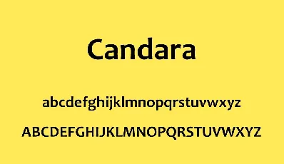 Candara font