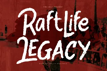 Raftlife Legacy Typeface font