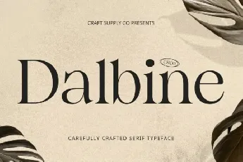 Dalbine font