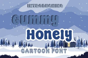 Gummy Honely font