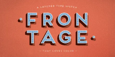 Frontage font