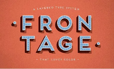 Frontage font